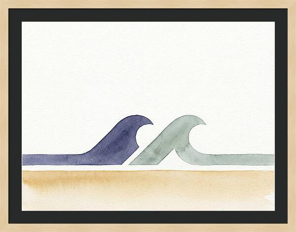 Minimalist Wave Landscape