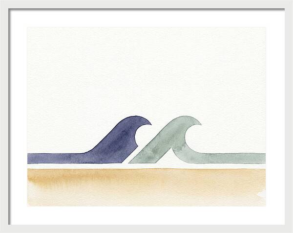 Minimalist Wave Landscape