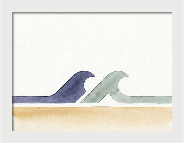 Minimalist Wave Landscape