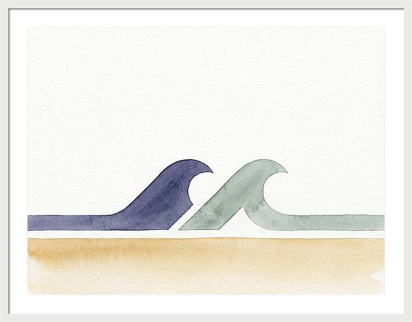 Minimalist Wave Landscape