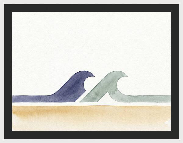 Minimalist Wave Landscape