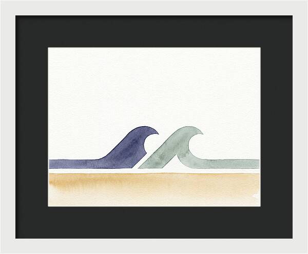 Minimalist Wave Landscape