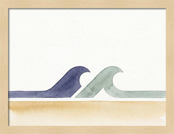 Minimalist Wave Landscape