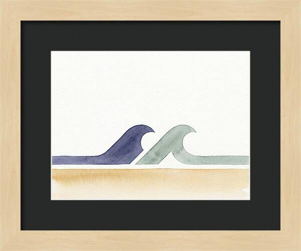 Minimalist Wave Landscape