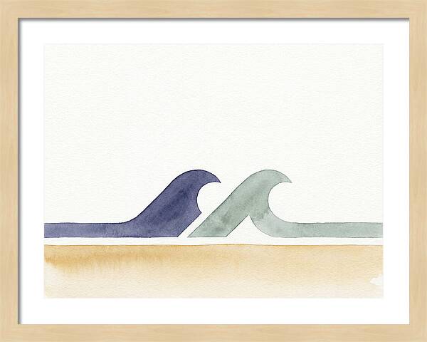 Minimalist Wave Landscape