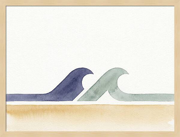 Minimalist Wave Landscape