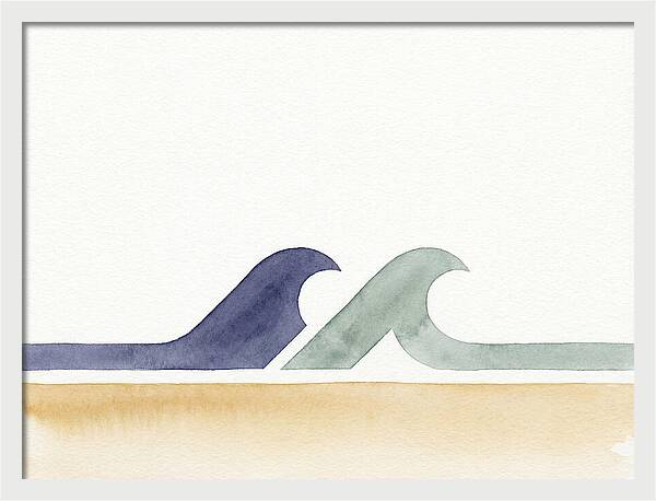Minimalist Wave Landscape