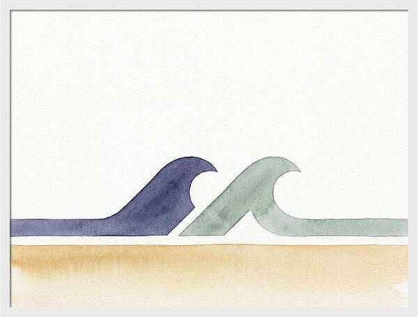 Minimalist Wave Landscape