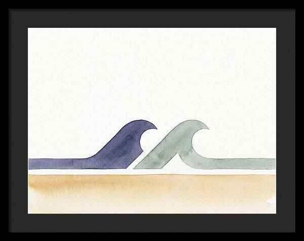 Minimalist Wave Landscape