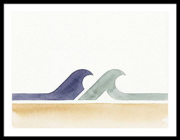 Minimalist Wave Landscape