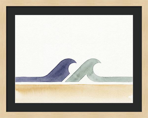 Minimalist Wave Landscape