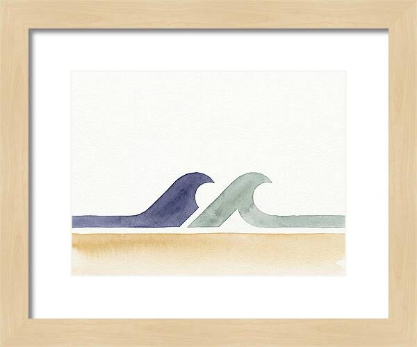 Minimalist Wave Landscape