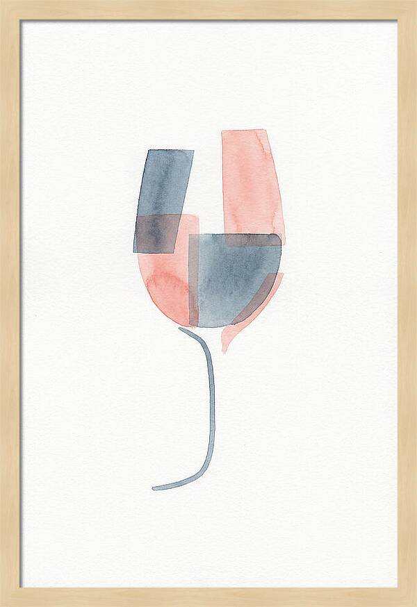 Minimalist Wine Glass