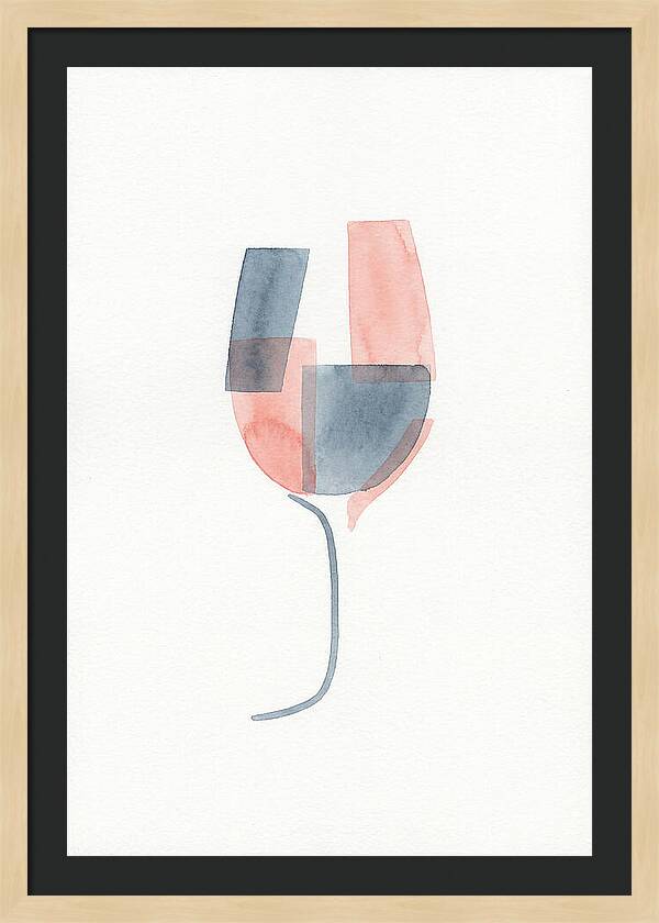 Minimalist Wine Glass