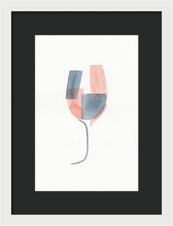Minimalist Wine Glass
