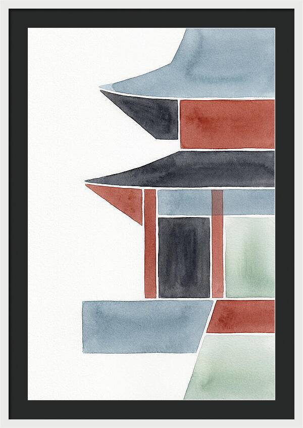 Minimalist Wooden Temple