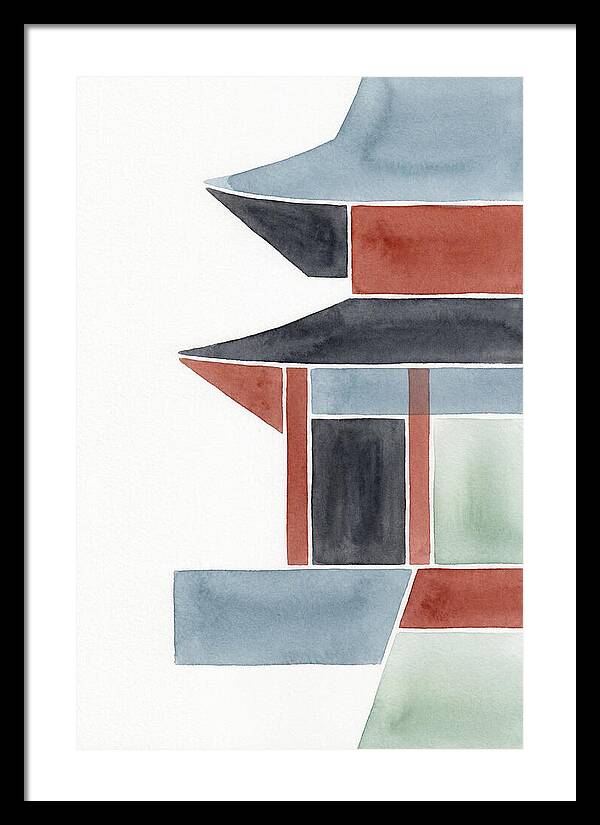 Minimalist Wooden Temple