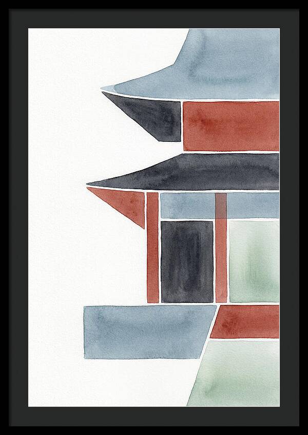 Minimalist Wooden Temple