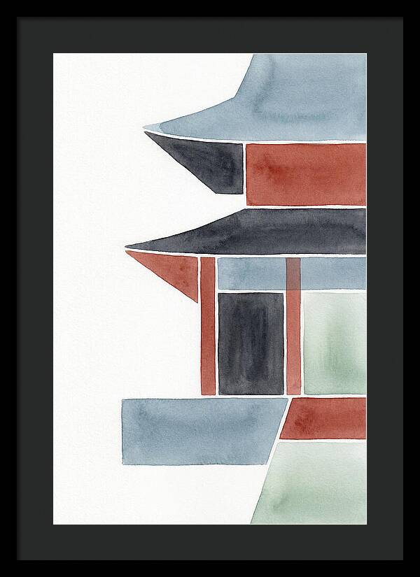 Minimalist Wooden Temple