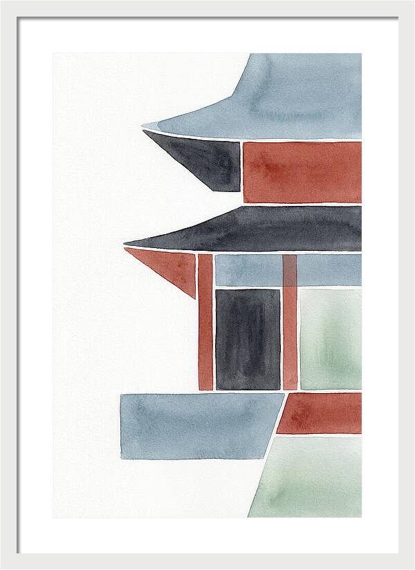 Minimalist Wooden Temple