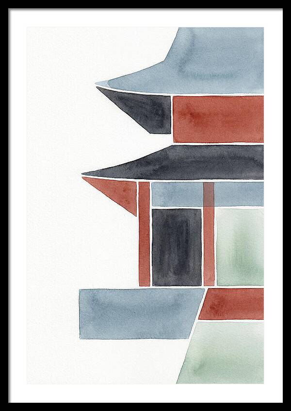 Minimalist Wooden Temple