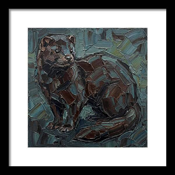 Mink In Palette Knife Style