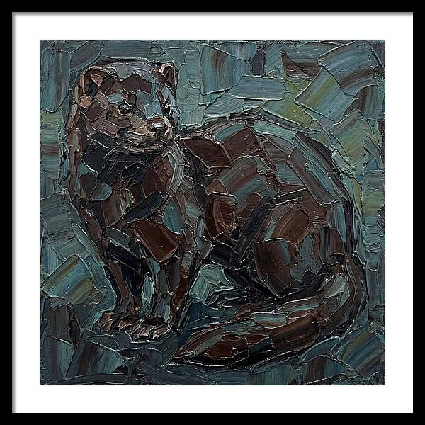 Mink In Palette Knife Style
