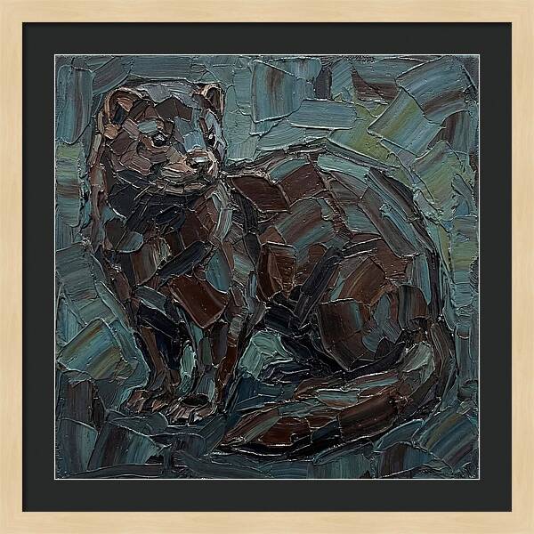 Mink In Palette Knife Style