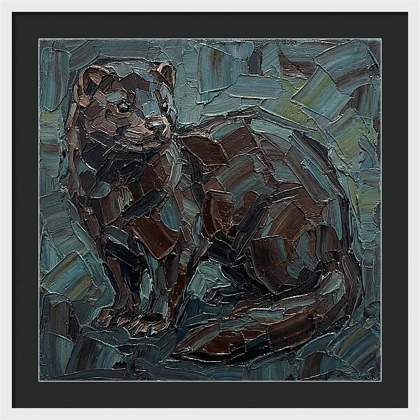Mink In Palette Knife Style
