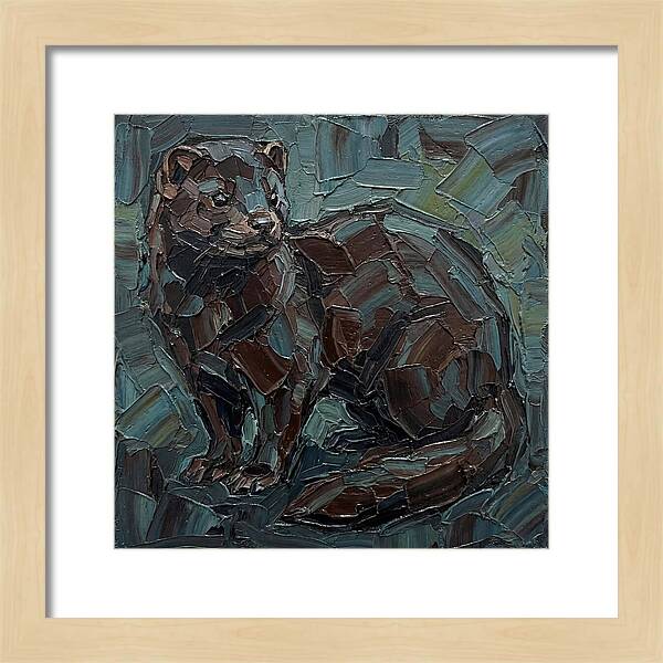 Mink In Palette Knife Style