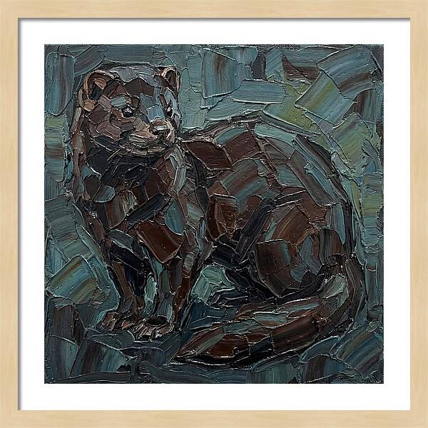 Mink In Palette Knife Style