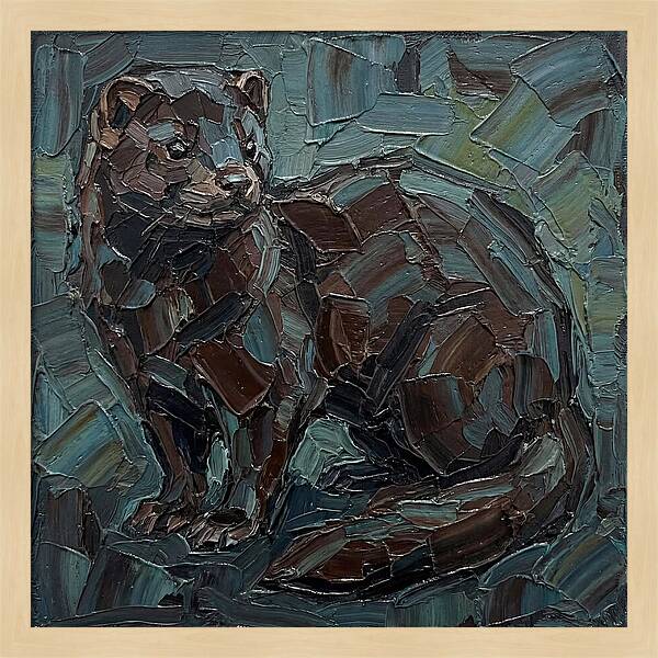 Mink In Palette Knife Style