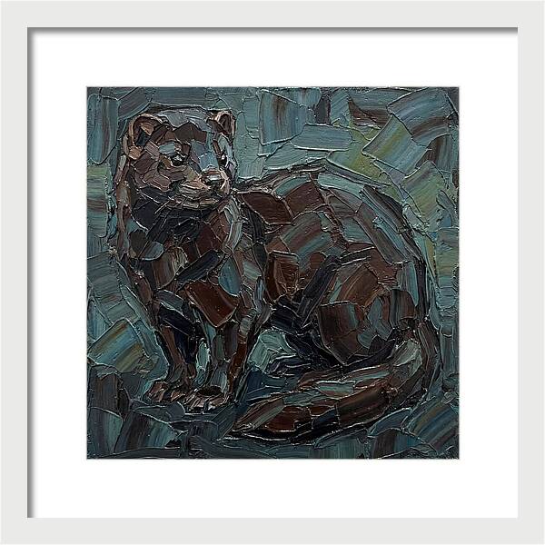Mink In Palette Knife Style
