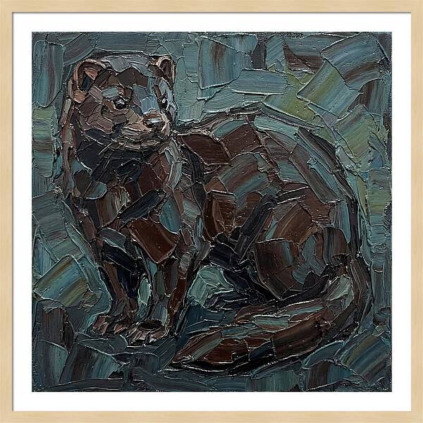 Mink In Palette Knife Style
