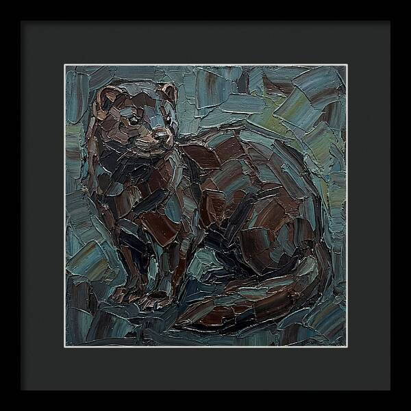 Mink In Palette Knife Style