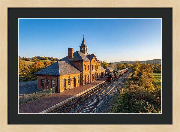 Minnehaha Depot At Sunset
