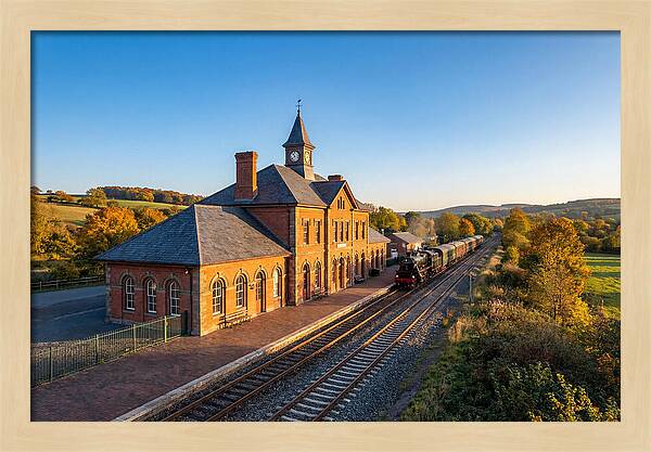 Minnehaha Depot At Sunset