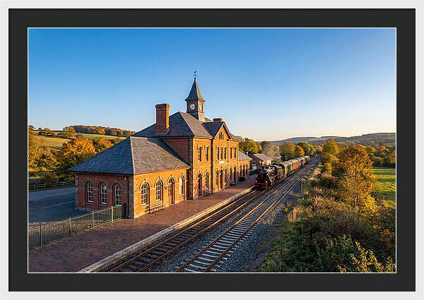 Minnehaha Depot At Sunset