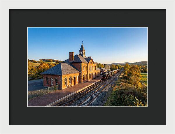 Minnehaha Depot At Sunset