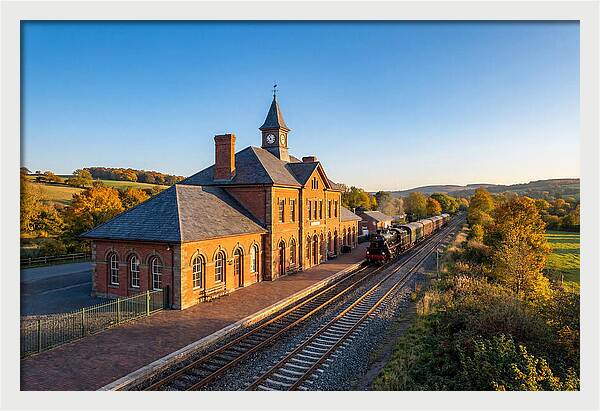 Minnehaha Depot At Sunset