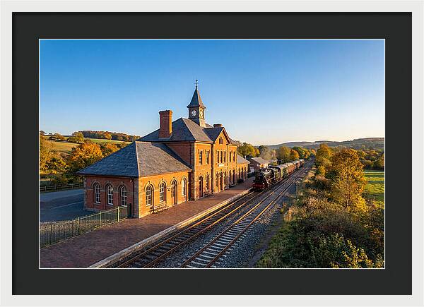 Minnehaha Depot At Sunset