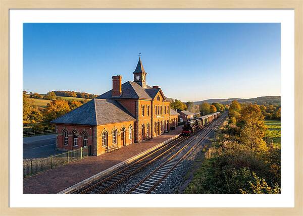Minnehaha Depot At Sunset