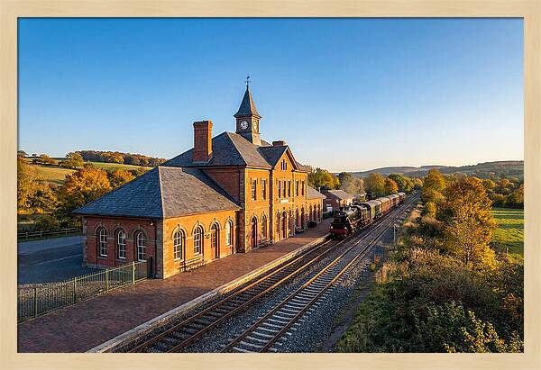 Minnehaha Depot At Sunset