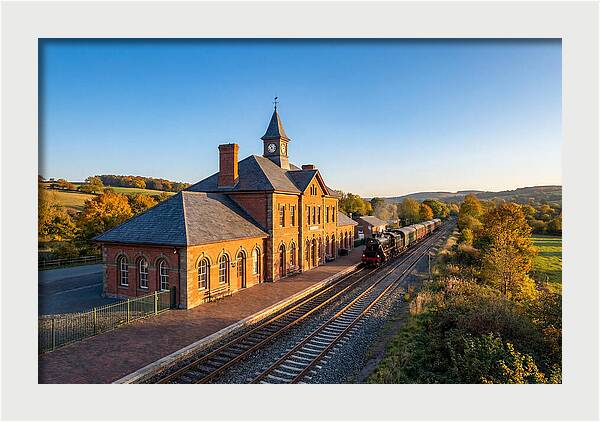 Minnehaha Depot At Sunset