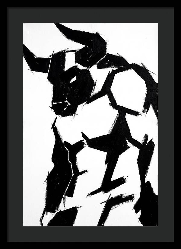 Minotaur In Abstract Form