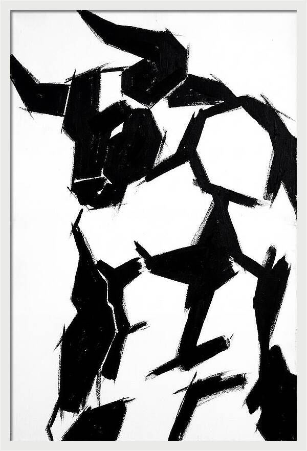 Minotaur In Abstract Form