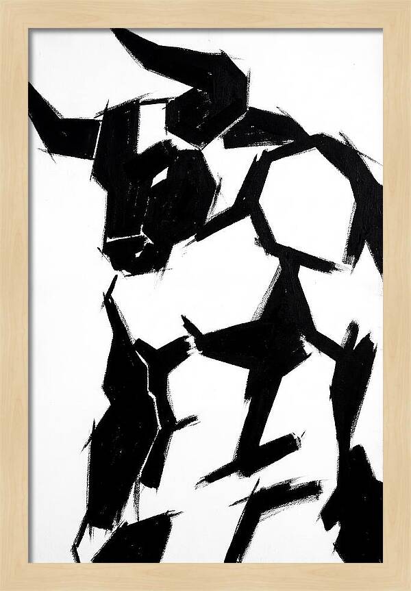 Minotaur In Abstract Form