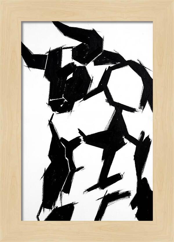 Minotaur In Abstract Form