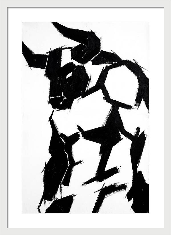 Minotaur In Abstract Form