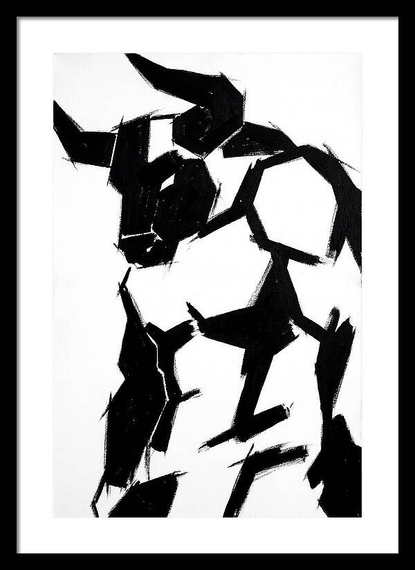 Minotaur In Abstract Form